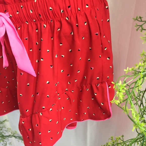 VICTORIA SECRET WOMEN'S RED PAJAMAS - Picture 4 of 7